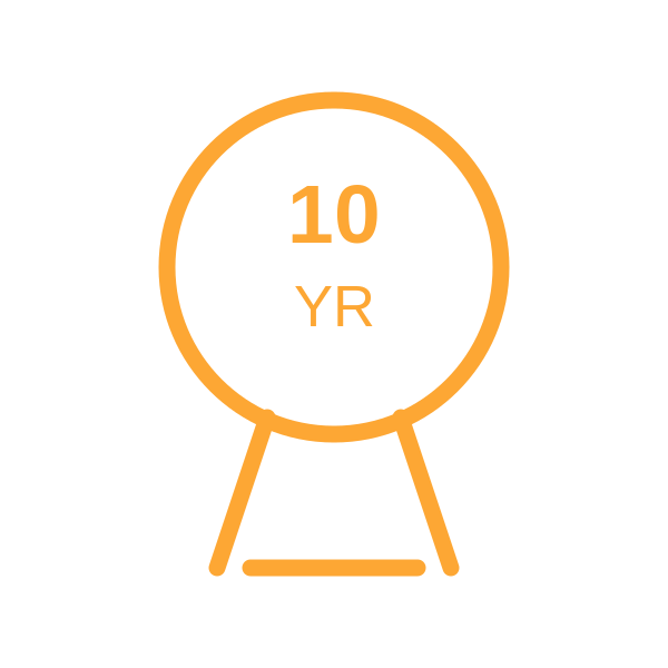 10-Year Warranty
